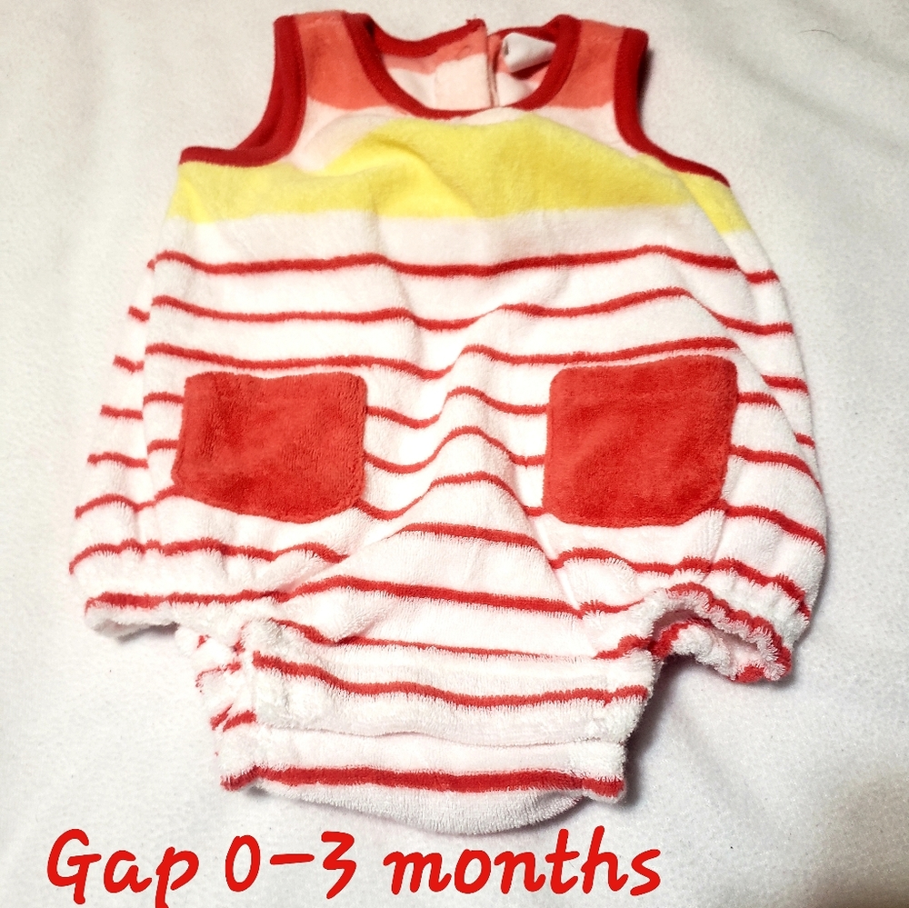 Terry Towel Gap Romper
